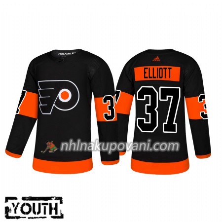 Philadelphia Flyers Dresy Brian Elliott 37 Alternate 2018-2019 Adidas Authentic - Dětské Philadelphia Flyers Dresy Brian Elliott 37 Alternate 2018-2019 Adidas Authentic - Dětské